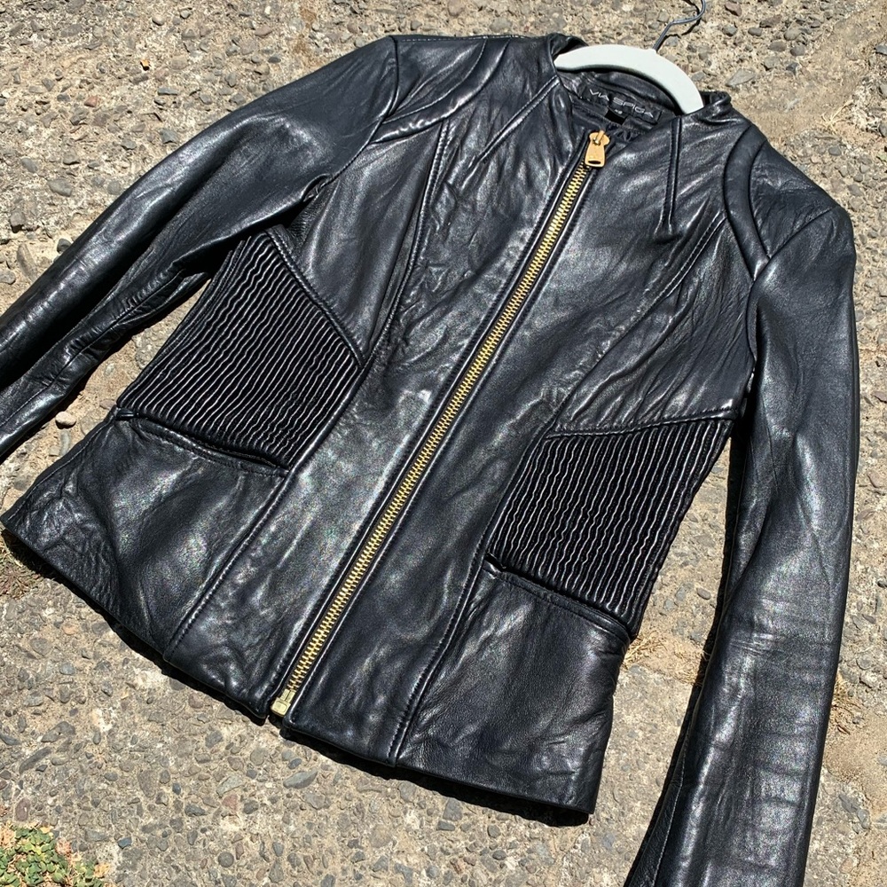 Via Spiga vintage genuine lamb leather jacket - Picture 12 of 16